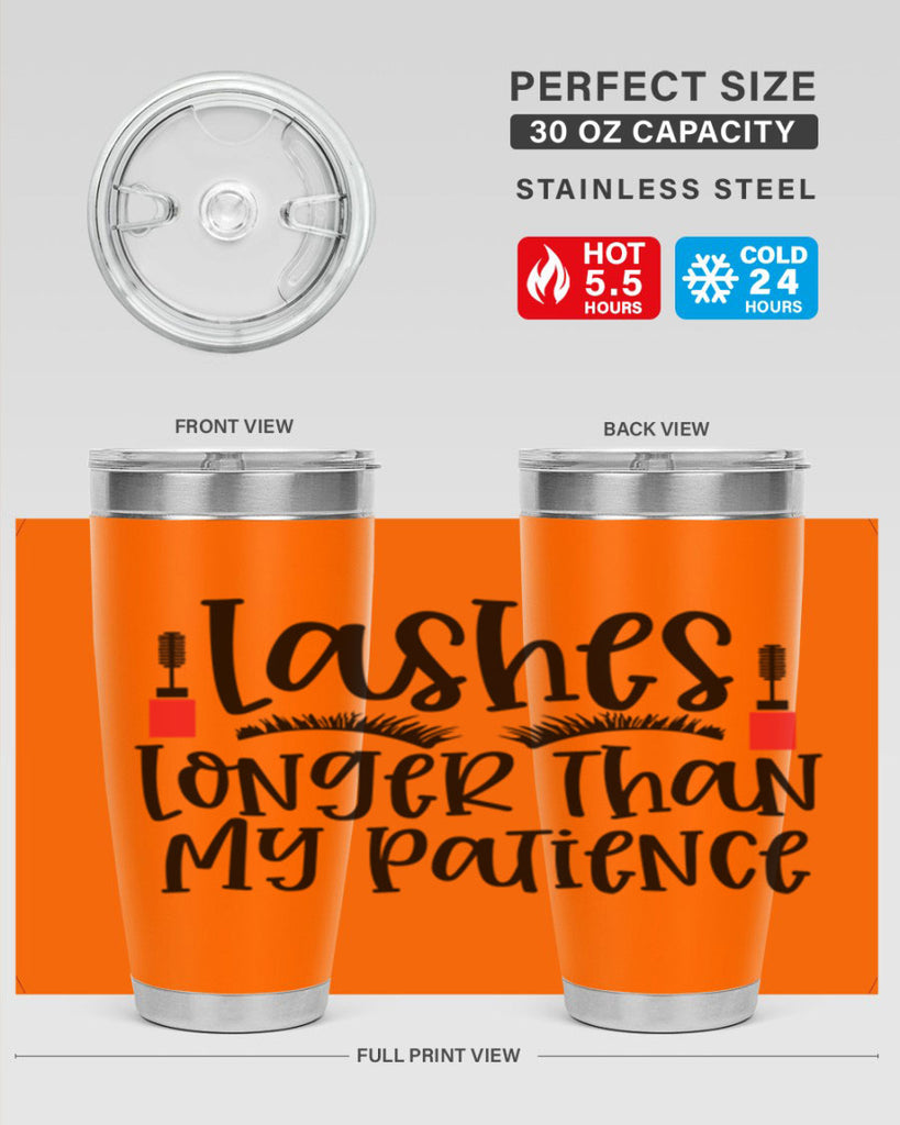 Lashes Longer Than My Patience Style 231#- make up- Tumbler