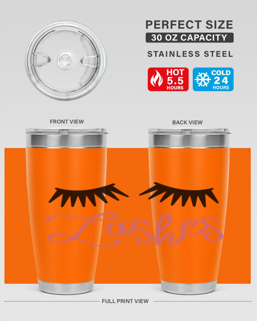 Lashes Style 69#- make up- Tumbler