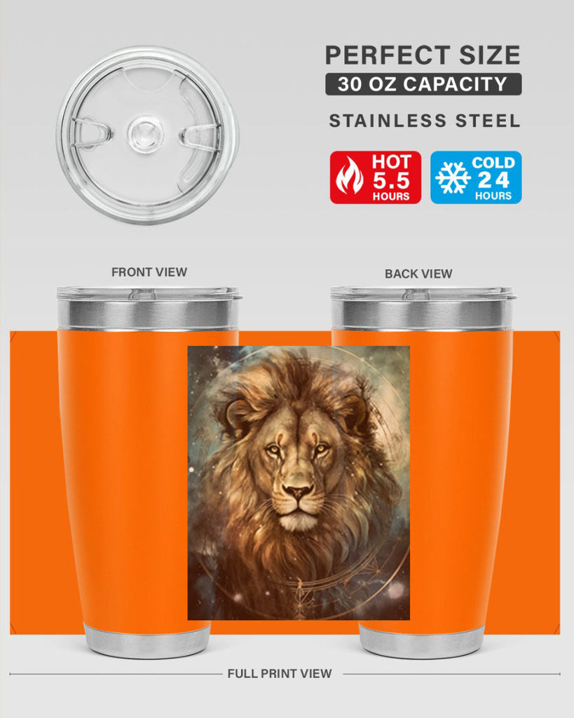 Leo 58#- zodiac- Tumbler
