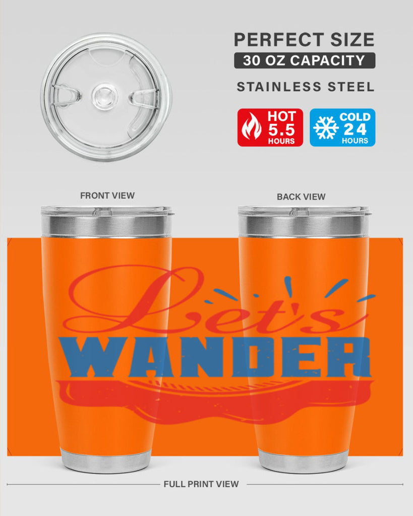Let’s wander Style 94#- Best Friend- Tumbler