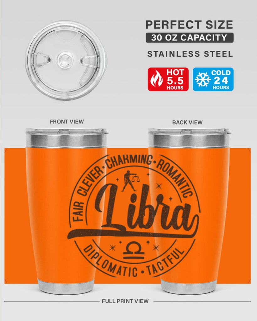 Libra 323#- zodiac- Tumbler