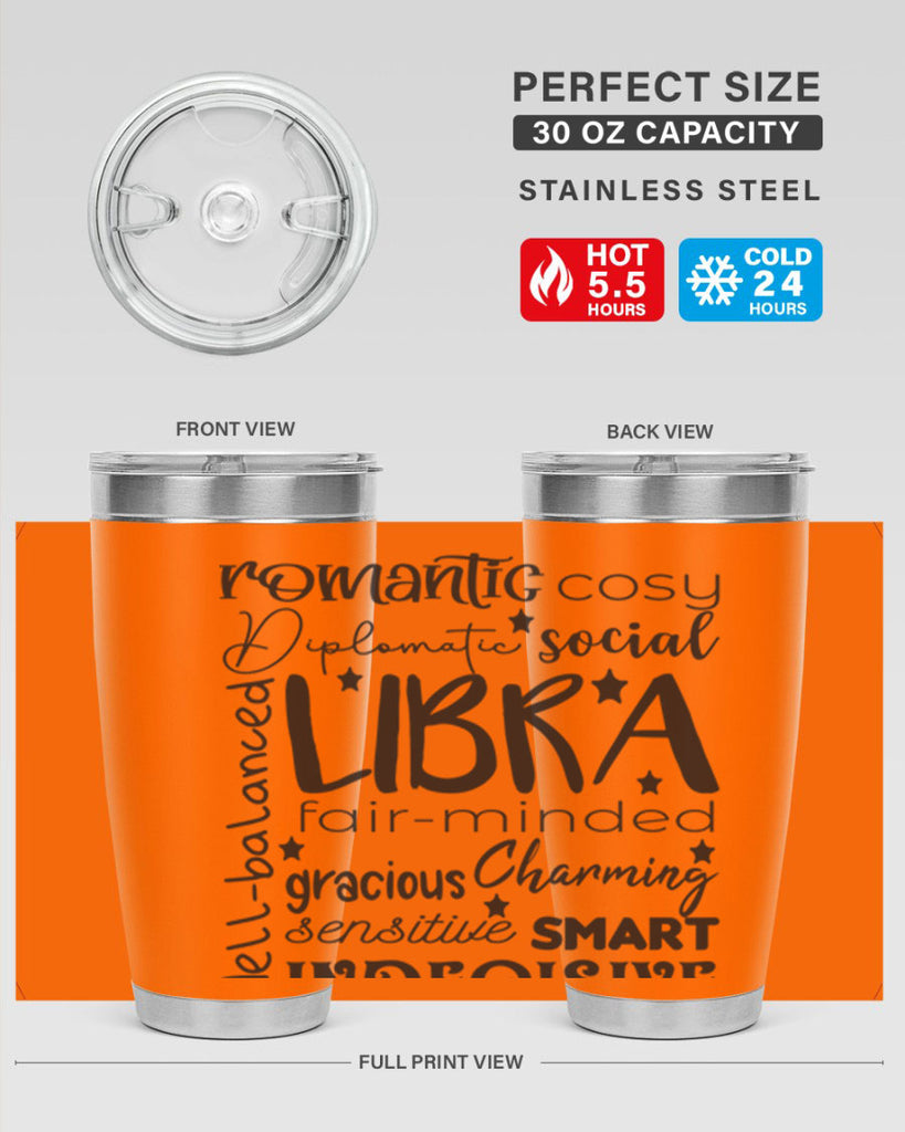 Libra 569#- zodiac- Tumbler