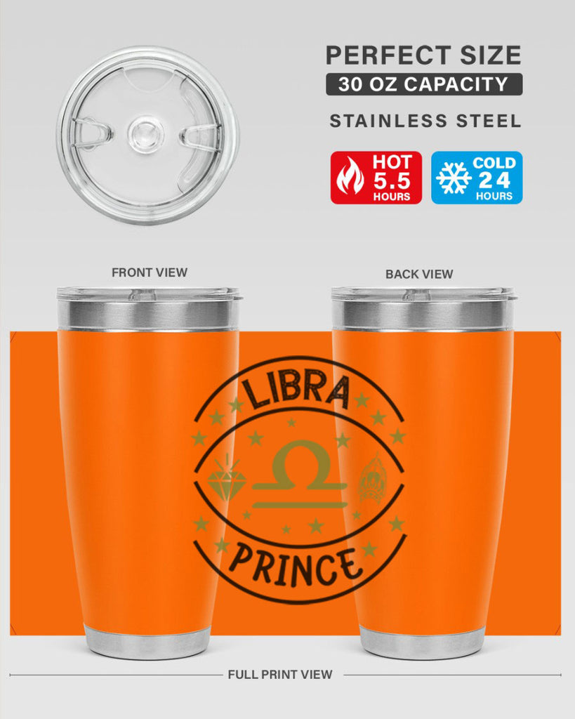 Libra prince 325#- zodiac- Tumbler