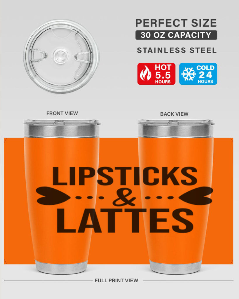 Lipsticks Lattes 114#- fashion- Cotton Tank
