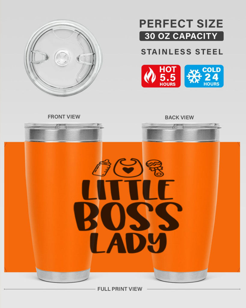 Little Boss Lady Style 67#- baby- tumbler