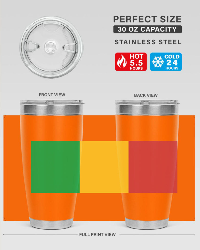 Mali 92#- world flags- Tumbler