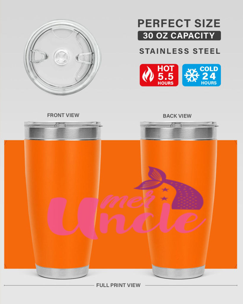 Mer Uncle 347#- mermaid- Tumbler