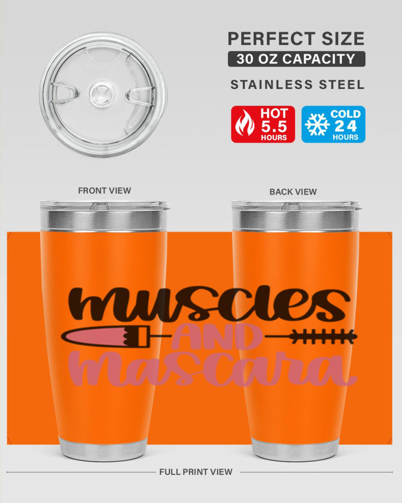 Muscles And Mascara Style 35#- make up- Tumbler