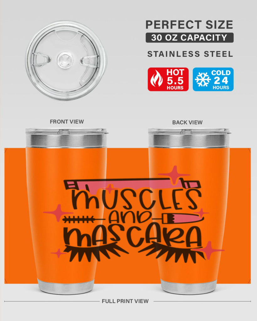 Muscles And Mascara Style 36#- make up- Tumbler
