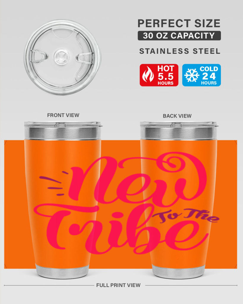 New To the Tribe Style 213#- baby- tumbler