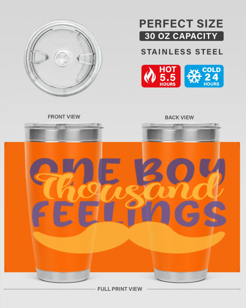 One Boy Thousand Feelings Style 209#- baby- tumbler