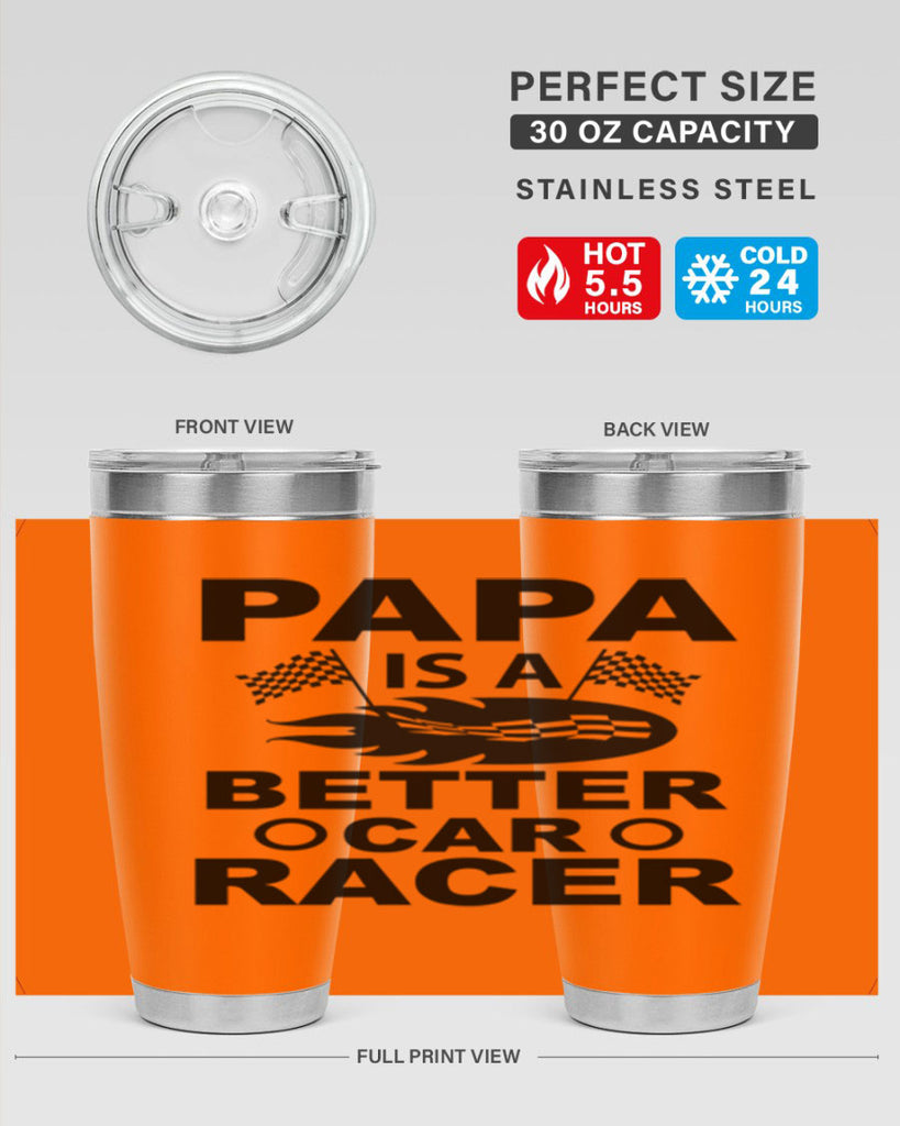 Papa Is a Better cara 115#- grandpa - papa- Tumbler