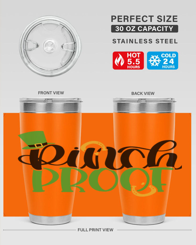 Pinch Proof Style 37#- St Patricks Day- Tumbler