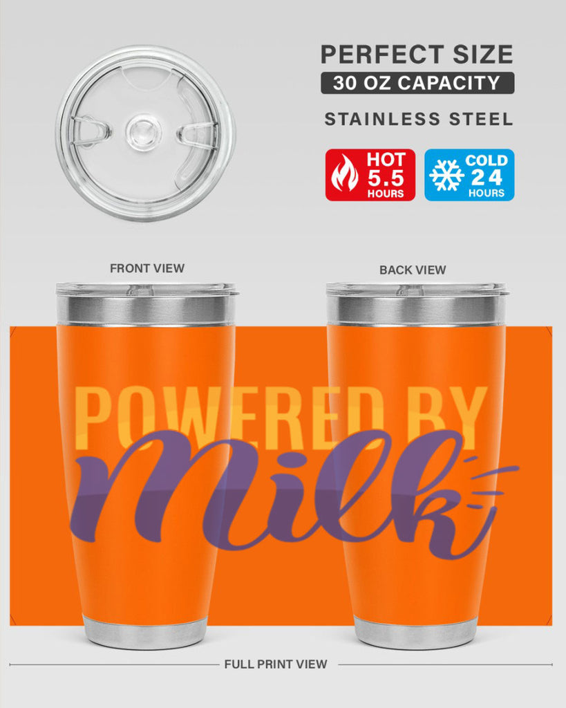 Powered By Milk Style 204#- baby- tumbler