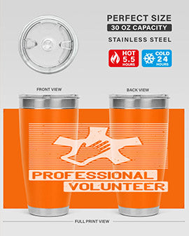 Professional Volunteer Style 36#- volunteer- Tumbler