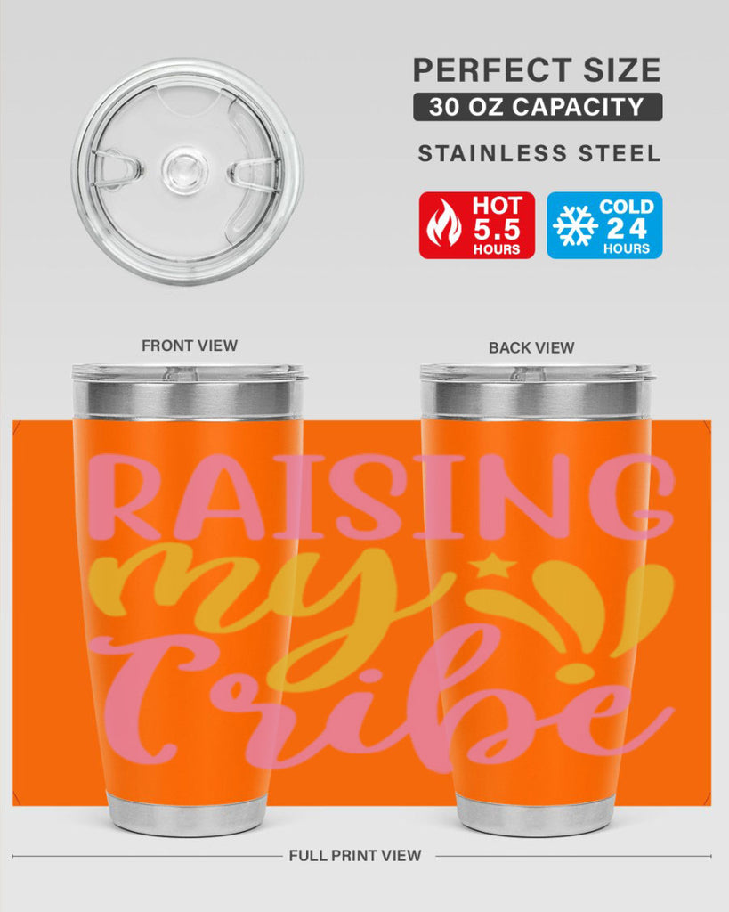 RAISING MY TRIBE Style 5#- summer- Tumbler