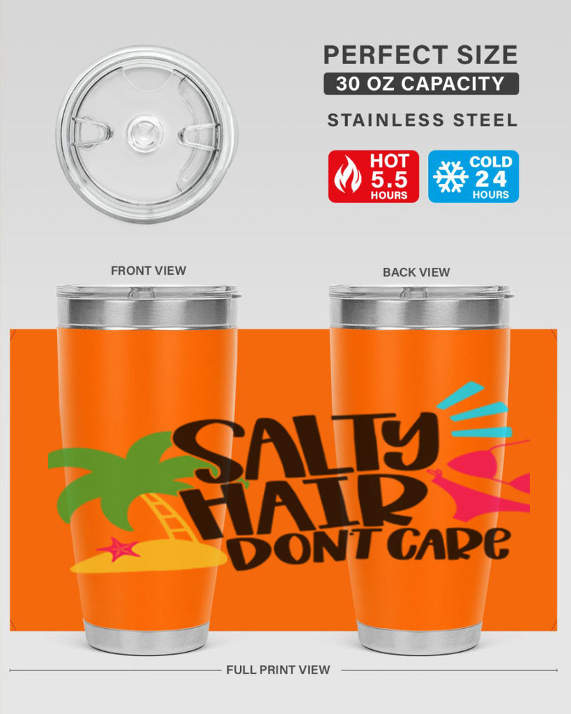 Salty Hair Dont Care Style 29#- summer- Tumbler