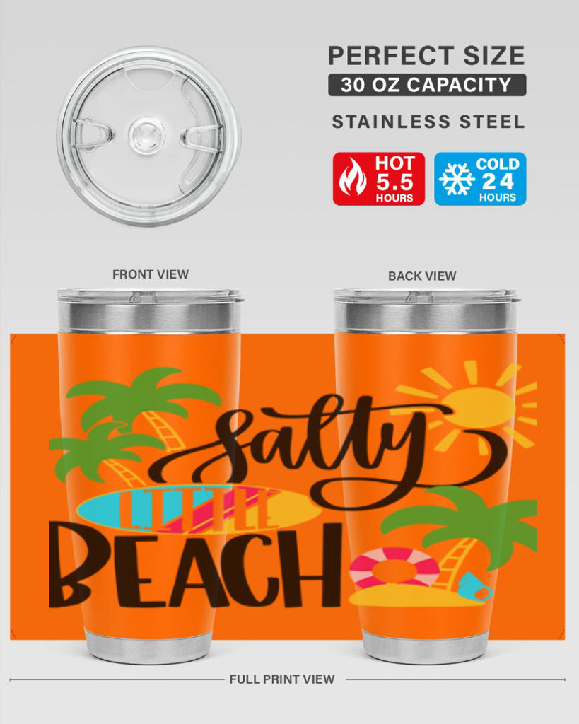 Satly Little Beach Style 26#- summer- Tumbler