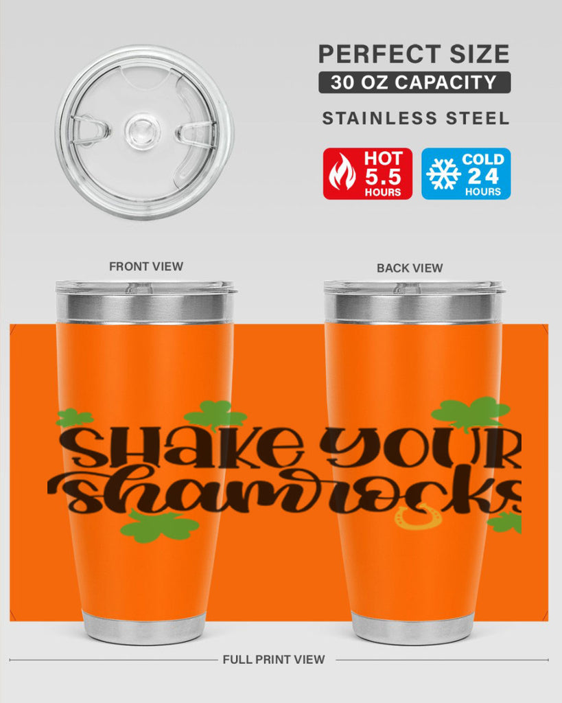 Shake Your Shamrocks Style 32#- St Patricks Day- Tumbler
