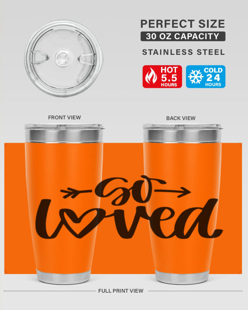 So Loved Style 26#- baby- tumbler