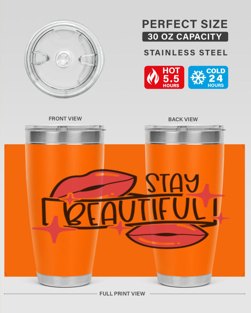 Stay Beautiful Style 19#- make up- Tumbler