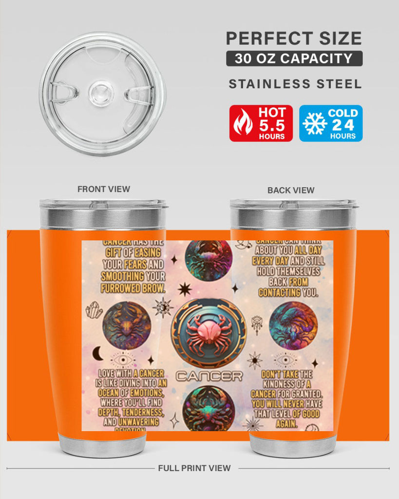 StraightCancer 470#- zodiac- Tumbler