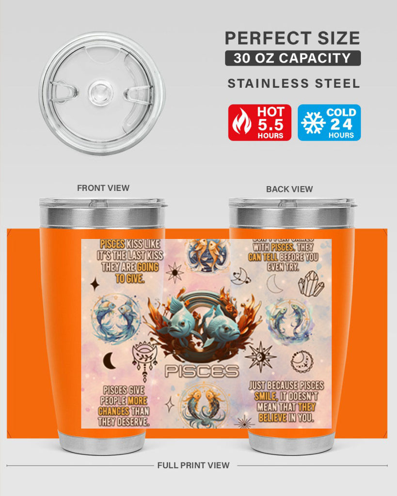 Straightpisces 475#- zodiac- Tumbler