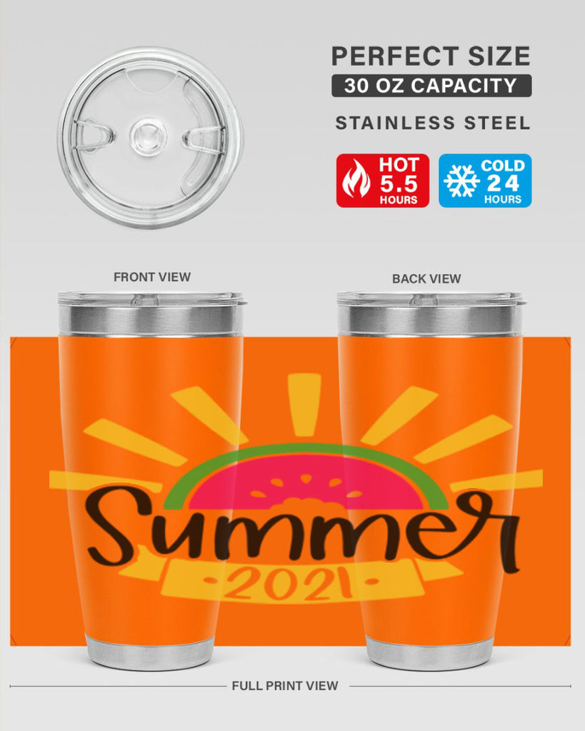 Summer Style 24#- summer- Tumbler