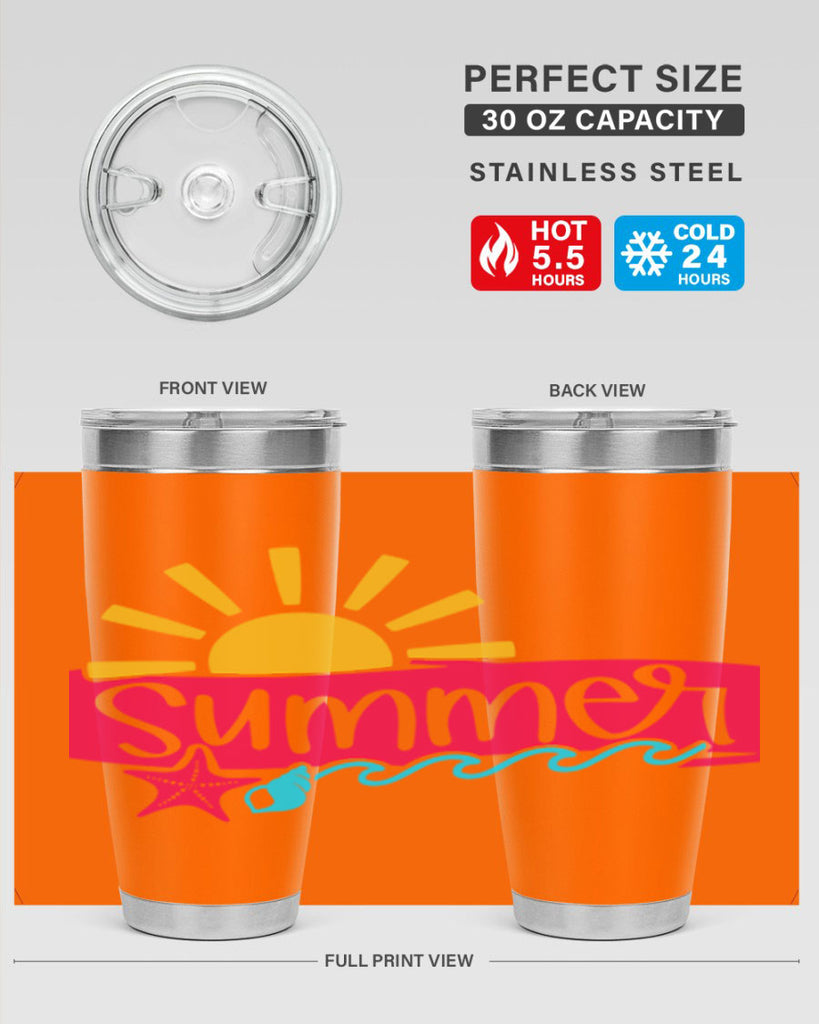 Summer Style 25#- summer- Tumbler