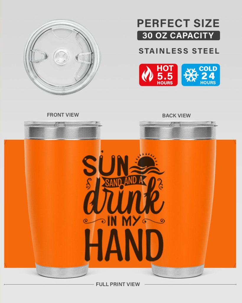 SunSandandaDrink 481#- zodiac- Tumbler