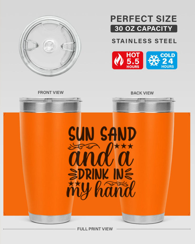 Sunsandandadrink 482#- zodiac- Tumbler