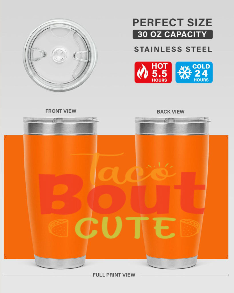 Taco Bout cute Style 198#- baby- tumbler