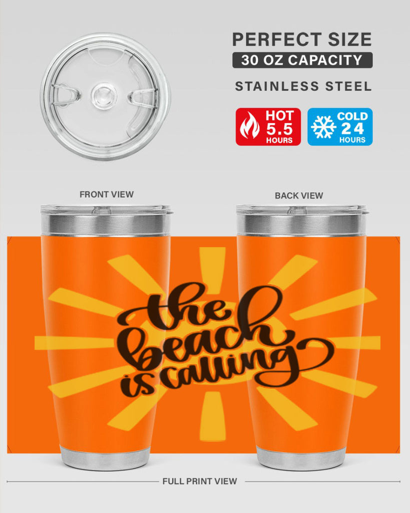 The Beachy Is Calling Style 10#- summer- Tumbler