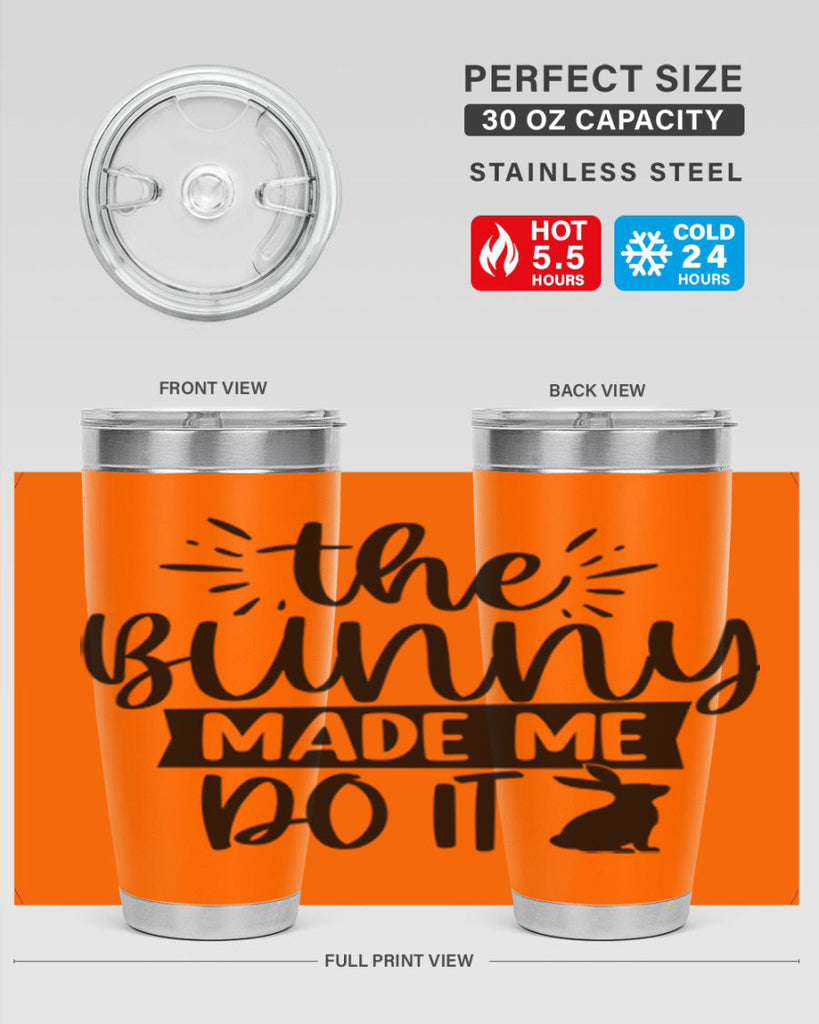 The bunny made me do 544#- spring- Tumbler