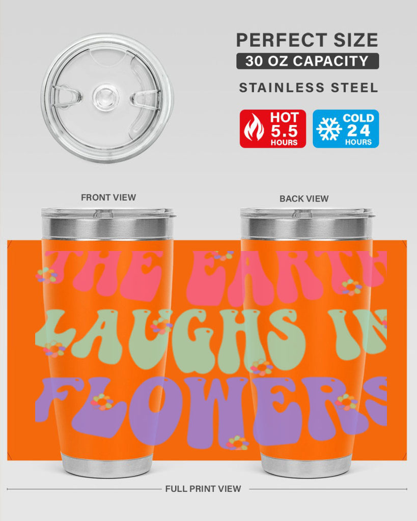 The earth laughs in flowers 532#- spring- Tumbler