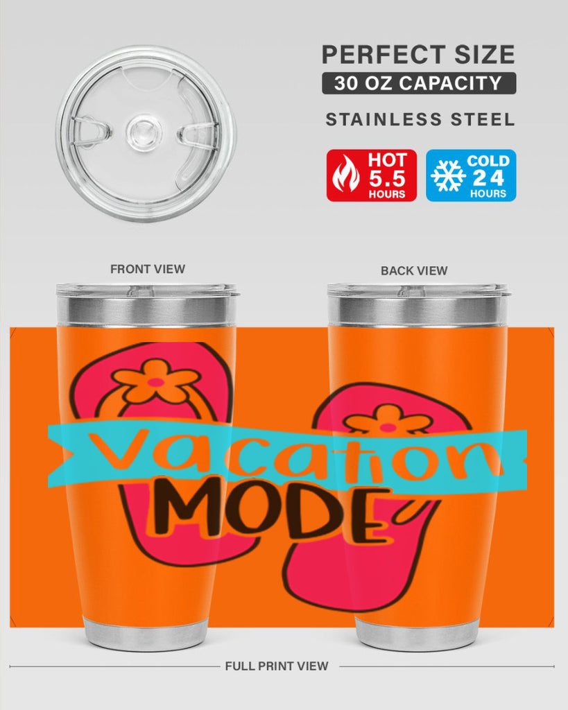Vacation Mode Style 8#- summer- Tumbler