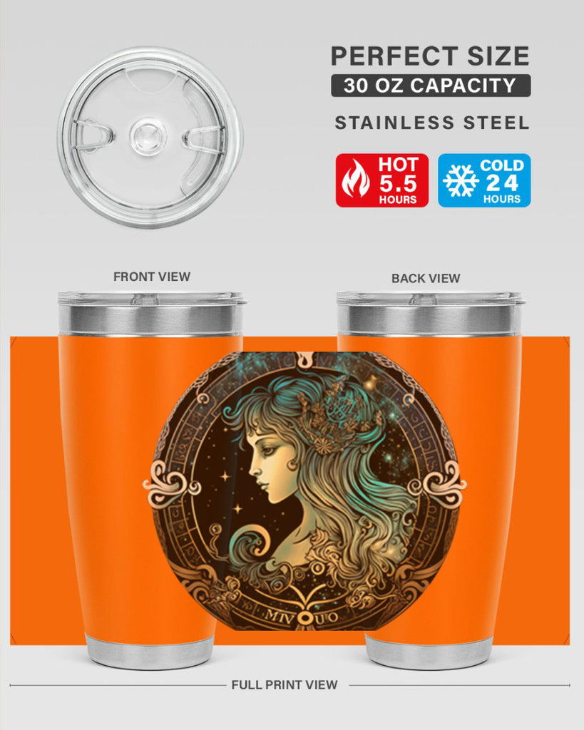 Virgo 526#- zodiac- Tumbler