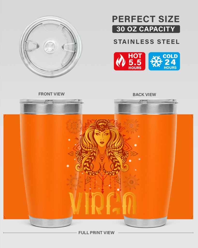 Virgo 542#- zodiac- Tumbler
