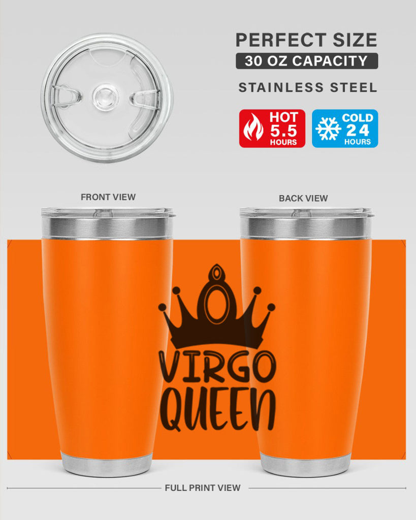 Virgo queen 539#- zodiac- Tumbler