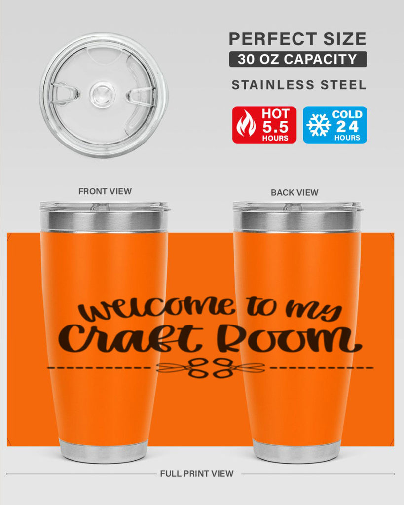 Welcome To My Craft Room 2#- crafting- Tumbler