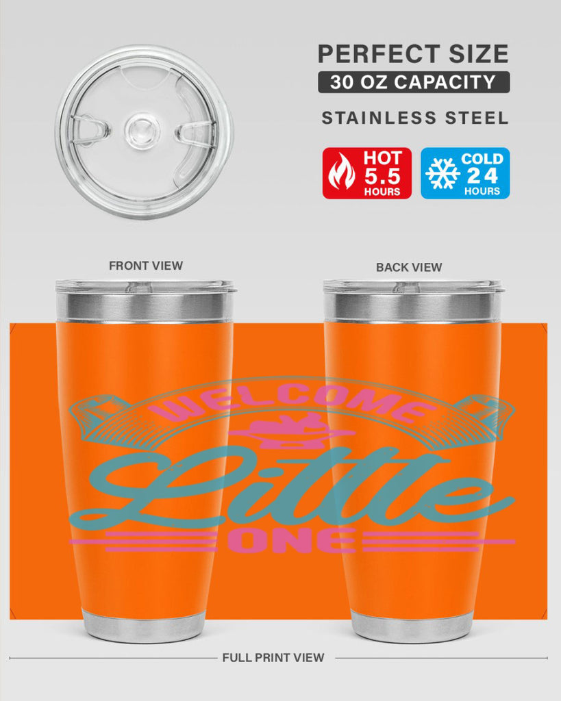Welcome little one Style 163#- baby- tumbler