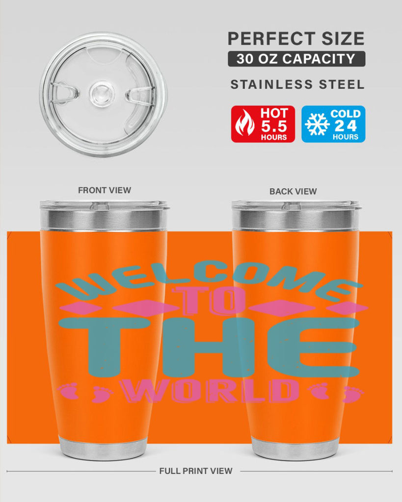 Welcome to the world Style 162#- baby- tumbler