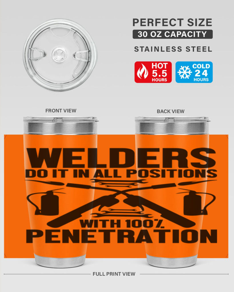 Welders do it Style 2#- welder- tumbler