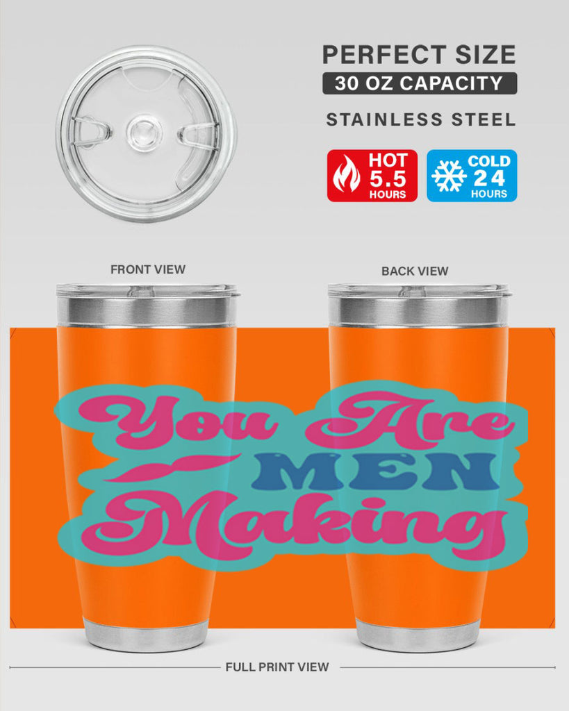 You Are Men Making 678#- mermaid- Tumbler
