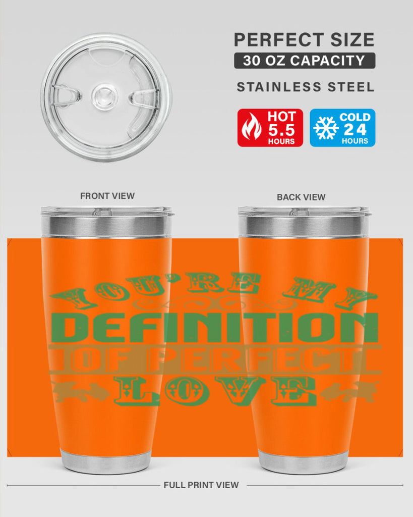 You are my definition of perfect love Style 161#- baby- tumbler