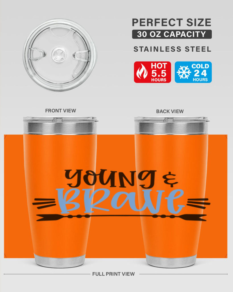 Young Brave Style 11#- baby- tumbler