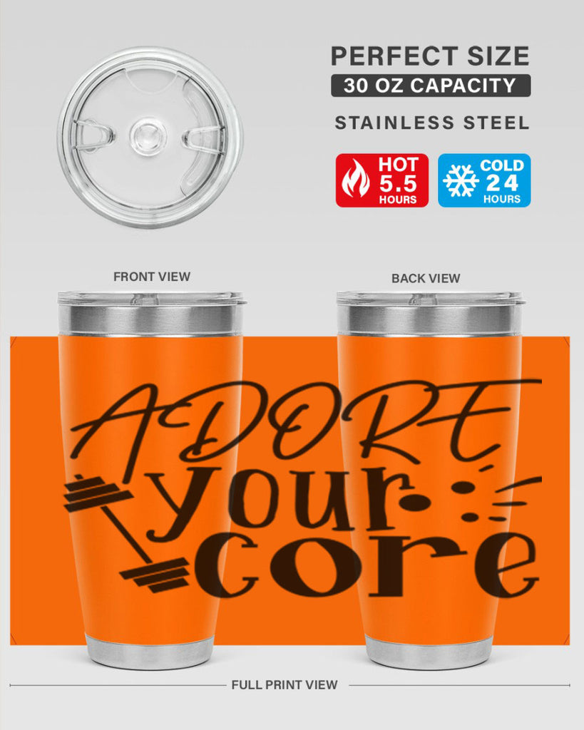 adore your core Style 111#- summer- Tumbler