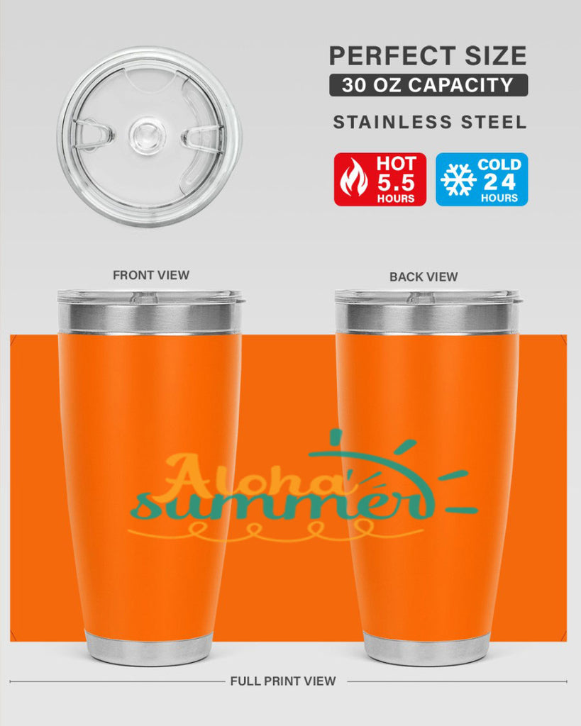 aloha summer Style 109#- summer- Tumbler