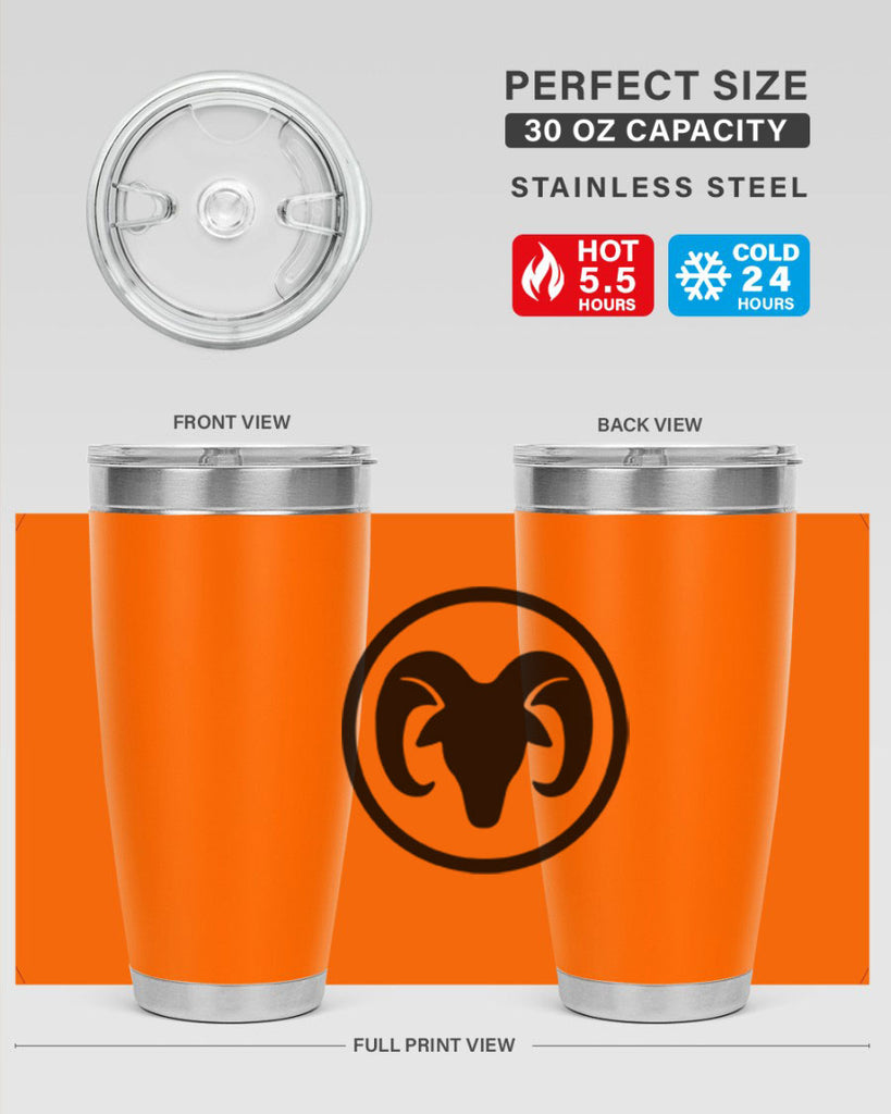 aries 131#- zodiac- Tumbler