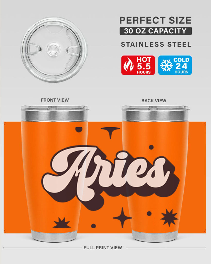 aries 133#- zodiac- Tumbler